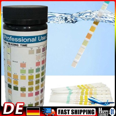 100pcs URS-10T Pool Test Paper SPA Hot Tub Urine Ketone Acid Alkali Test Strip H