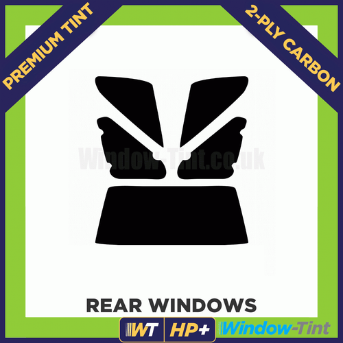 For Land Rover Freelander 3-door 97-06 Carbon Pre Cut Window Tint 5% Limo 2-ply - Picture 2 of 10