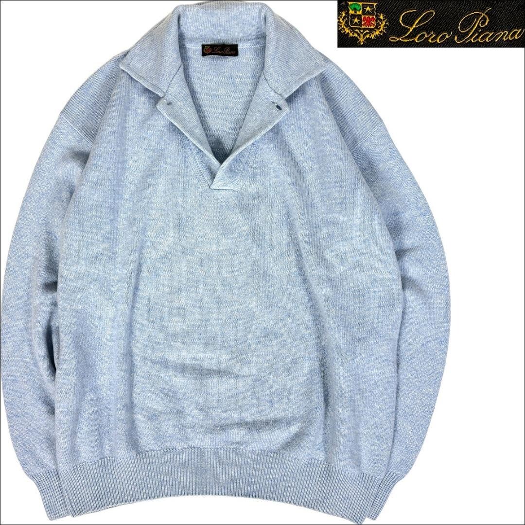 Loro Piana 100% Cashmere Polo Sweater Knit ITALY Size 52 | eBay