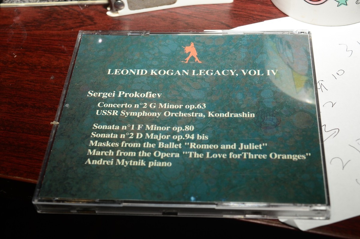 ［希少品］Leonid Kogan Legacy Vol. IV LEONID KOGAN Legacy vol.4 PROKOFIEV CONCERT violin concerto
