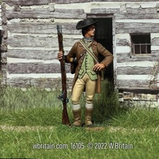 W. Britain 16106 - Art of War: American Militiaman, 1775-83