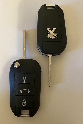 Clé Vierge Complète Keylessgo 4A AES HU83 Pr Peugeot 208 308 - Foto 6