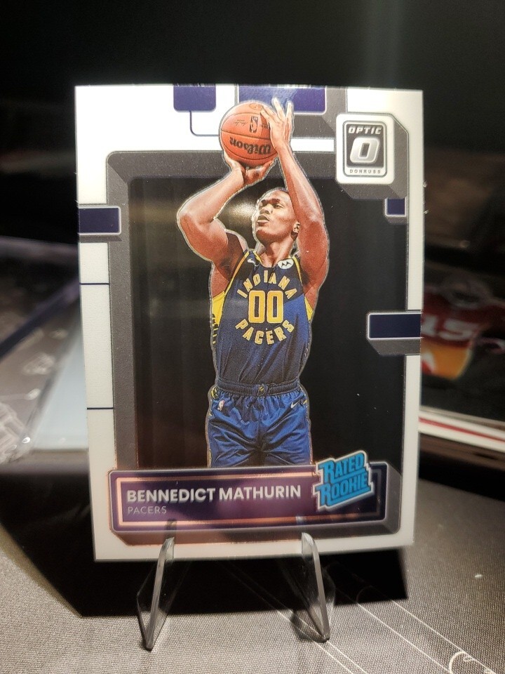 2022-23 Donruss Optic Benedict Mathurin Rated Rookie RC Pacers #209