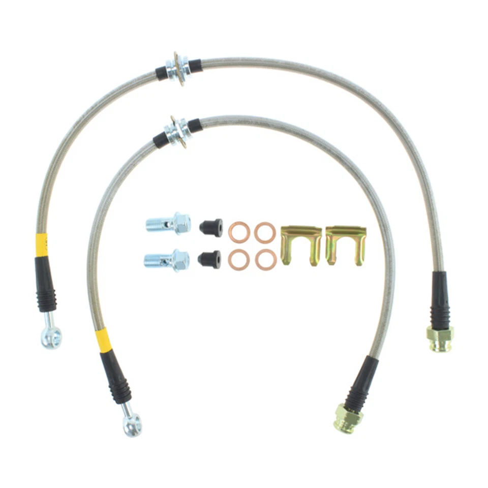 StopTech Centic Front Steel Brake Lines For Subaru 93-01 Impreza & 90-99 Legacy - Image 4 of 4