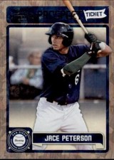 Jace Peterson  2011 Playoff Contenders Prospect Ticket Crystal Collection #RT47