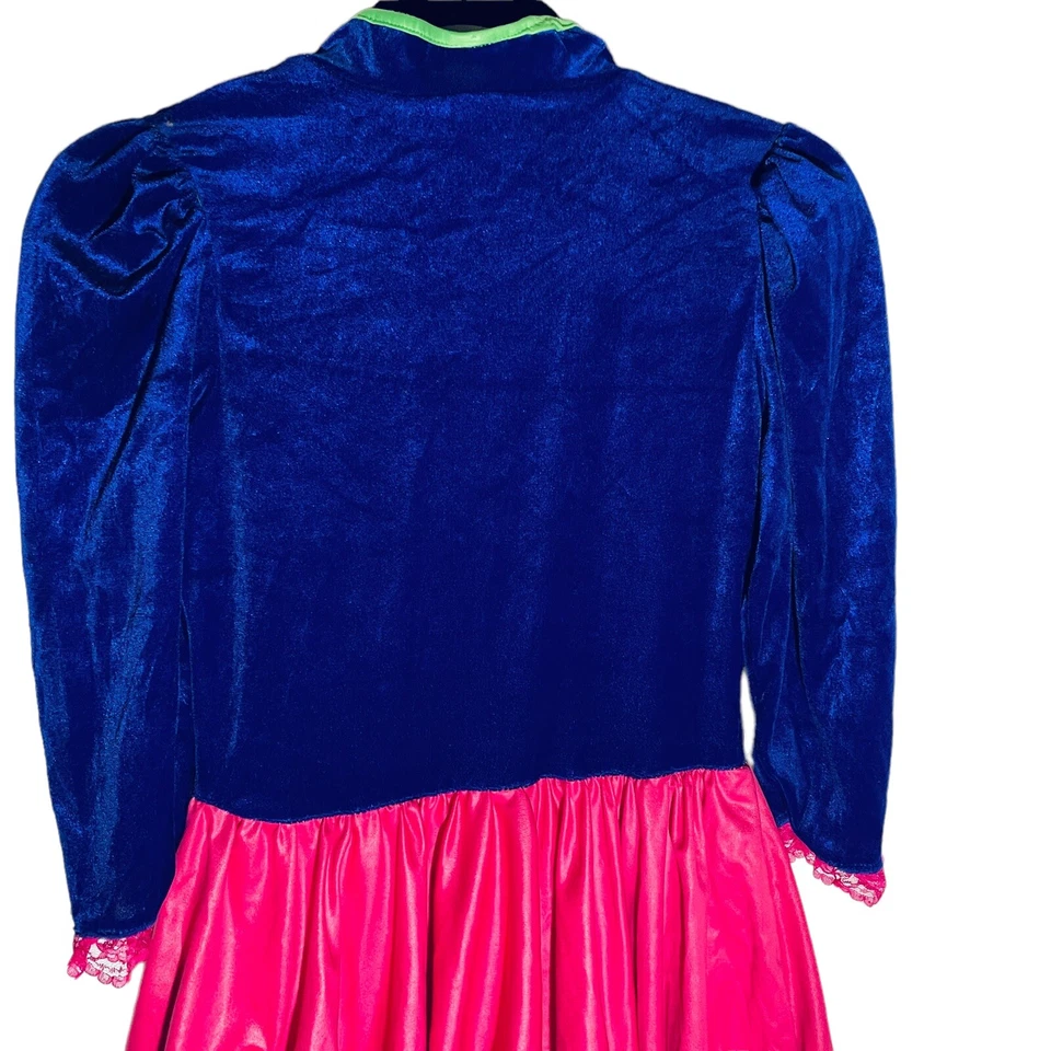 Vestido Sombrerero Loco Adolescentes Niñas Talla 3-5 Alicia en el País de las Maravillas California Disfraces Foto 4 de 4