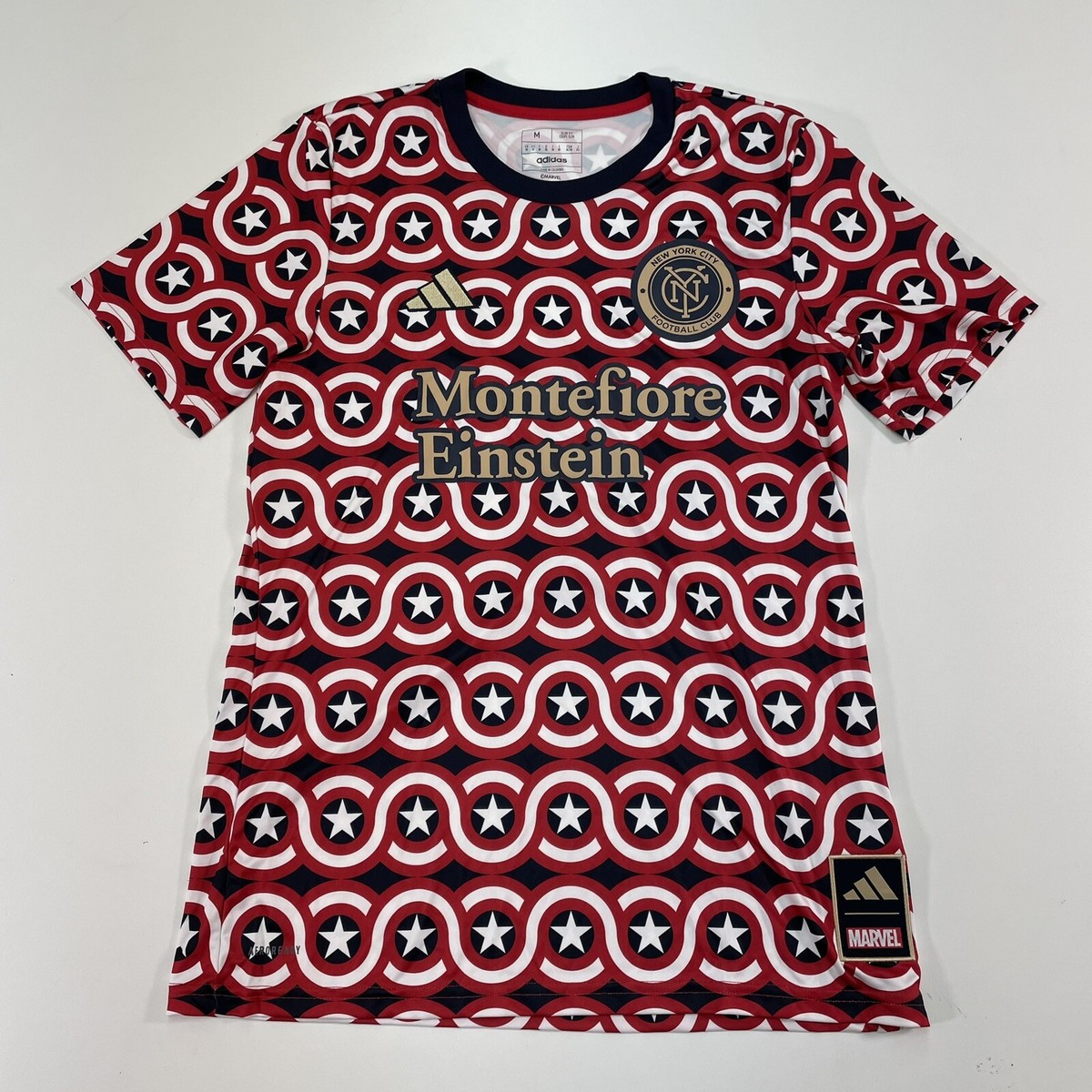 M【超希少・新品未使用】MLSニューヨーク・シティFC アディダス M ADIDAS MLS NEW YORK CITY FC NYCFC JERSEY MEN'S EXTRA SMALL