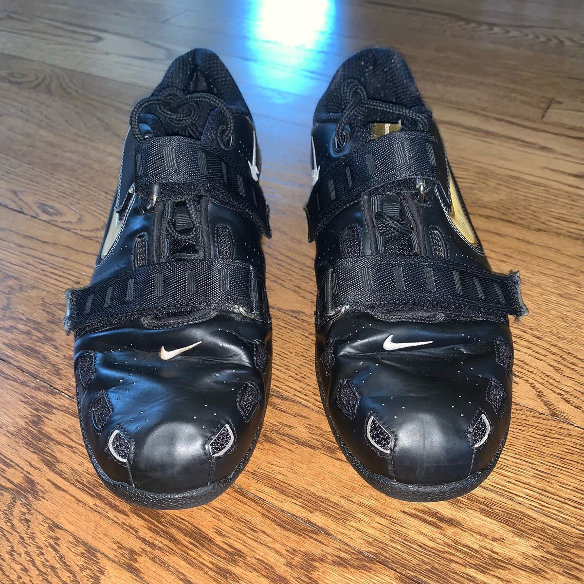 Nike Romaleos 2 Men Size 12 Weightlifting Shoes Black 476927 