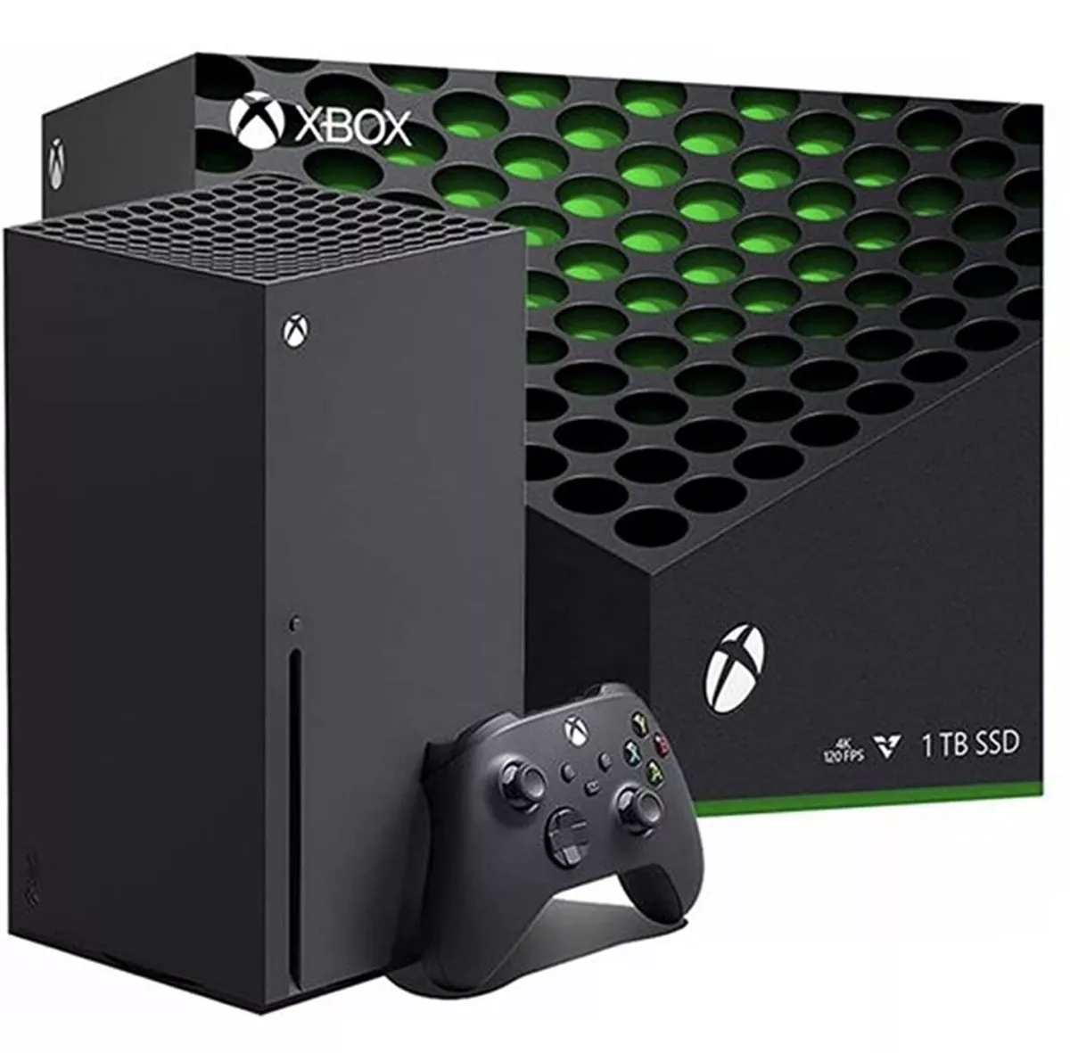 X-Box Series X 1TB SSD Gaming Console, Black - 8X Cores Ram 16GB