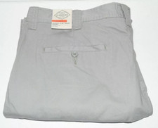 St. John's Bay Men's Legacy Flat Front Short - Wild Dove Gray Sz 42 Inseam 10