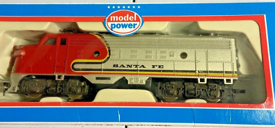 Model Power # 6607 HO Scale FE F-9 Diesel Locomotive Santa Fe | eBay
