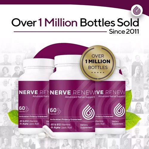 NERVE RENEW Advanced Nerve Support - with R-Alpha Lipoic Acid, (Pack of 5) - Picture 3 of 6
