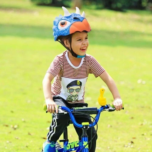 ROCKBROS Children Helmet Cycling Dinosaur 6-10years old Adjust Ultralight52-57cm - Image 2 of 4