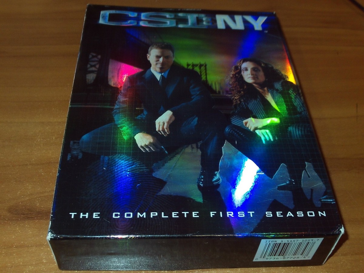CSI NY: The First Season (DVD, 7-Disc Set Widescreen 2004) 1