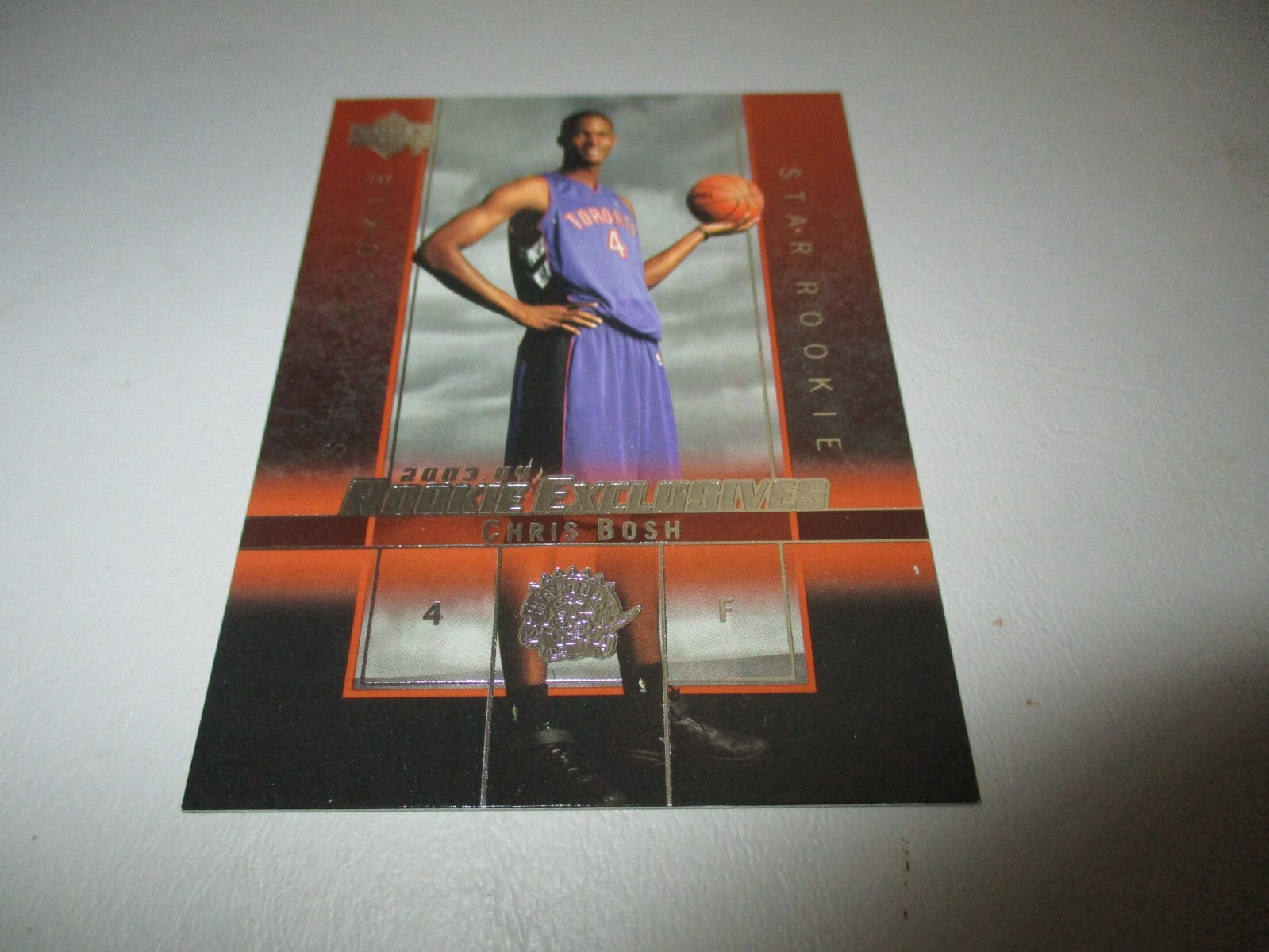Chris Bosh 2003-04 Upper Deck Exclusives Star Rookie #4