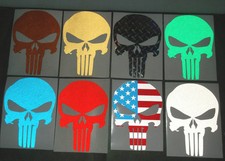 The Punisher Vinyl Decal - Sticker - Choose Style -Color SALE SAVE 1.00