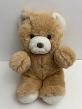 Huggable Bear made in Korea Vintage 10.5" Cute Adorable Stuffed Animal Plush Toy