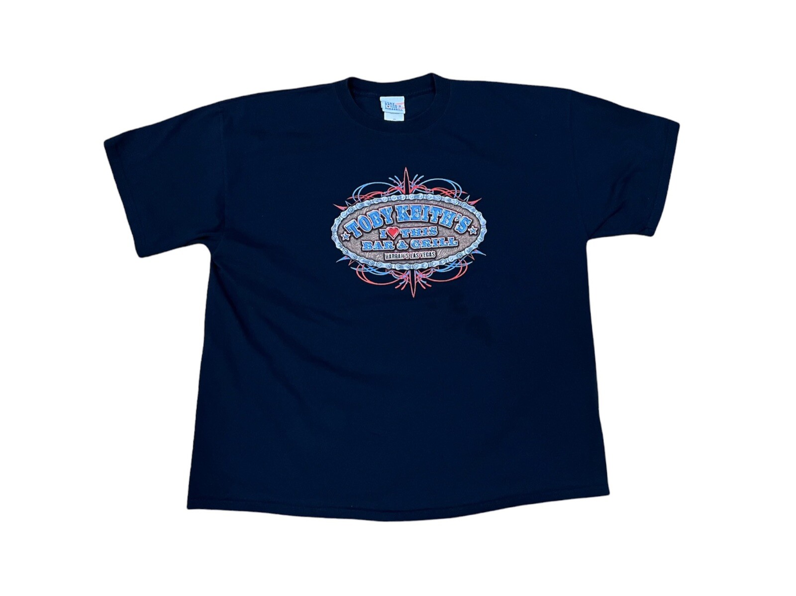 Vintage Y2K Toby Keith I Love This Bar Shirt Las Vegas - Gem