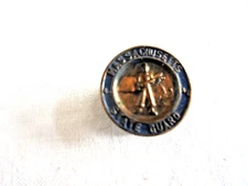 Vintage Massachusetts State Guard Buttonhole Enamel Pin