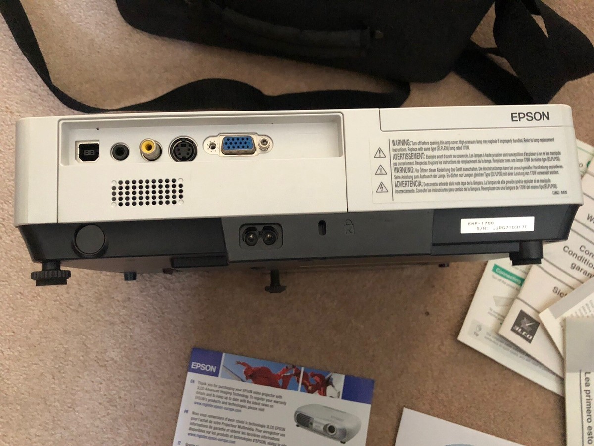 Epsom EMP-1700 Projector | eBay