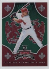 2019 Panini Chronicles Crusade Green Prizm 27/50 Carter Kieboom #18 1dm4