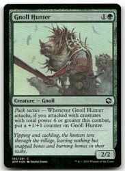 Gnoll Hunter #185 Foil - Adventures in the Forgotten Realms