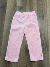 Juicy Couture Pants Toddler Girls Size 12/18M Pink Sweatpants Pull On
