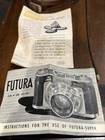 Futura-s Camera Instructions Plus Strap and Cable Vintage — photo 2