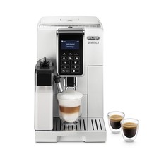 De'Longhi Dinamica Bean to Cup Coffee Machine in White ECAM350.55.W Refurbished