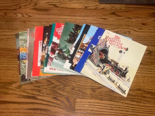 THE TRAIN COLLECTORS QUARTERLY Lot Of 19 Issues 1976 To 1981. Bx-2