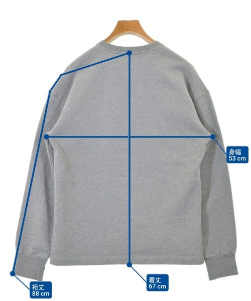 JW Anderson Sweatshirts Gray XS 2200591926040