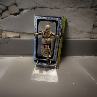 US Paratrooper Airborne All The Way 3d Printed