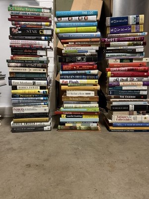Books by 20 LBS (Pounds) Box Value Lot Fiction /Nonfiction HB/PB Children s
