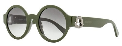 Moncler Atriom Round Sunglasses ML0243 96P Forest Green 51mm | eBay