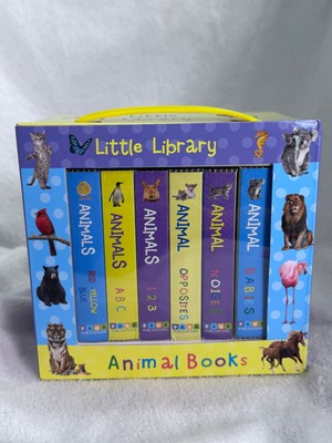 LITTLE LIBRARY BOXED SET ANIMAL Books NEW, for Babies and Toddlers!