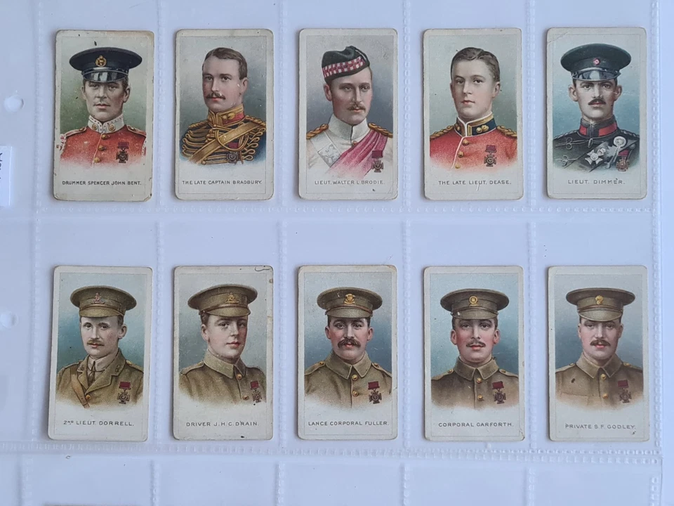 Cigarette Card Set Canadian IMPERIAL TOBACCO. CO Victoria Cross Heroes 1915 #27 - Image 2 of 4