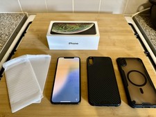 iPhone XS Max Space Grey 256GB (Model No MT532B/A) Unlocked with accessories 