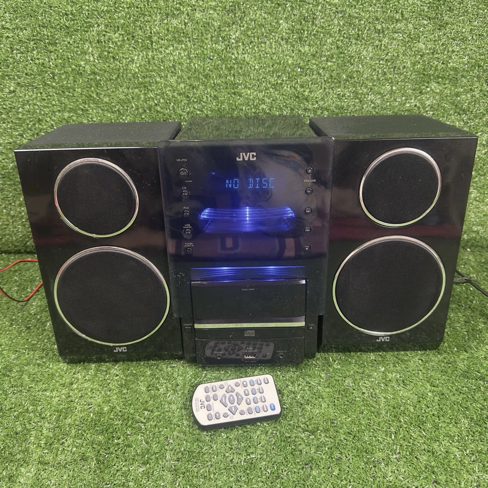 JVC Micro Component System UX-LP5 Dock for iPod CD MP3/WMA Tested & Working - Image 3 of 4