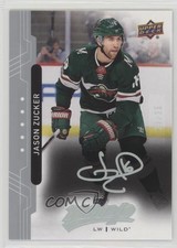 2018-19 Upper Deck MVP Super Script /25 Jason Zucker #46 a3q
