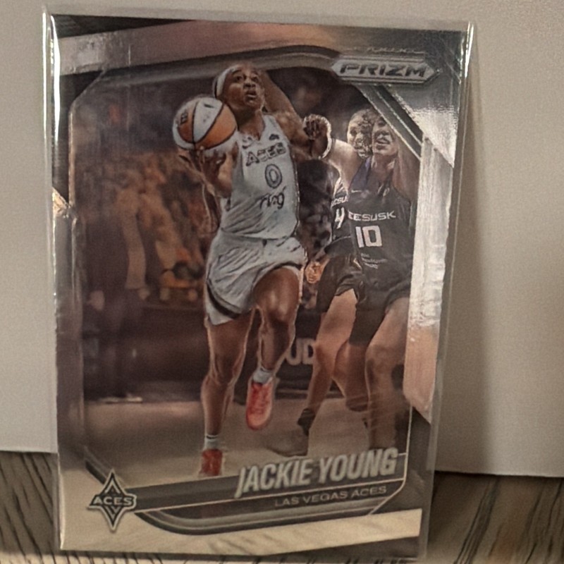 2025 Panini Prizm WNBA Base Set Jackie Young #23 Las Vegas Aces