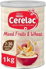 Cerelac Infant Cereals with Milk Mixed Fruits & Wheat 7+ Months 1kg
