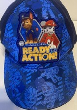 Paw Patrol Ready For Action Kid's Ball Cap Hat Adjustable Baseball