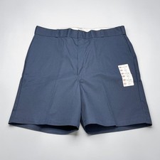 NEW Deadstock Made in USA Dickies Mens 42 Navy Blue 8" Shorts Workwear Vintage