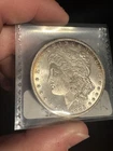 1885-O Morgan Silver Dollar $1 BU Nice Luster and Toning!