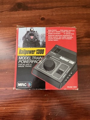 MRC 1300 Railpower Model Train Powerpack HO & N Gauge Trains L/N In Box