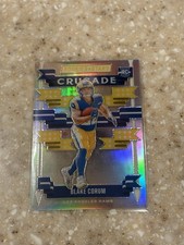 2024 Rookies & Stars Football Blake Corum Rookie RC Crusade Silver #C-BCM Rams