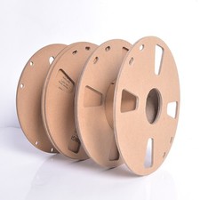 1 X Empty Cardboard Filament Reel Spool: Store Cables, Lights(20cm x 20cm x 6cm)