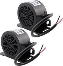 Backup Alarm 110Db 12V-80V DC Waterproof Industrial Heavy-Duty Backup Reverse Wa