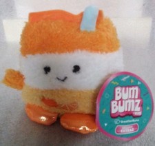 NWT Bum Bumz Plush Breakfast Bumz James Orange Juice Carton Russ