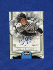 2020 Topps Tier One Break Out Auto /299 Jordan Yamamoto #BOA-JY Autograph Y